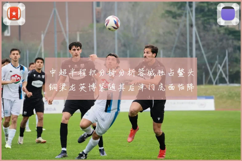 中超半程积分榜分析蓉城独占鳌头铜梁龙英博紧随其后津门虎面临降级危机